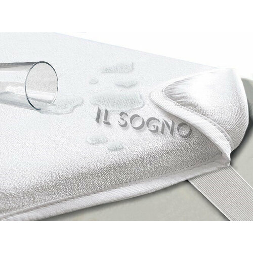 Наматрасник терри аква 180х210