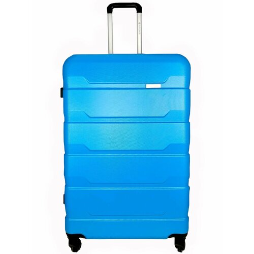 Умный чемодан 4 ROADS Ch0947, 91 л, размер L, голубой чемодан bonle 1703l 23 91 л размер l голубой
