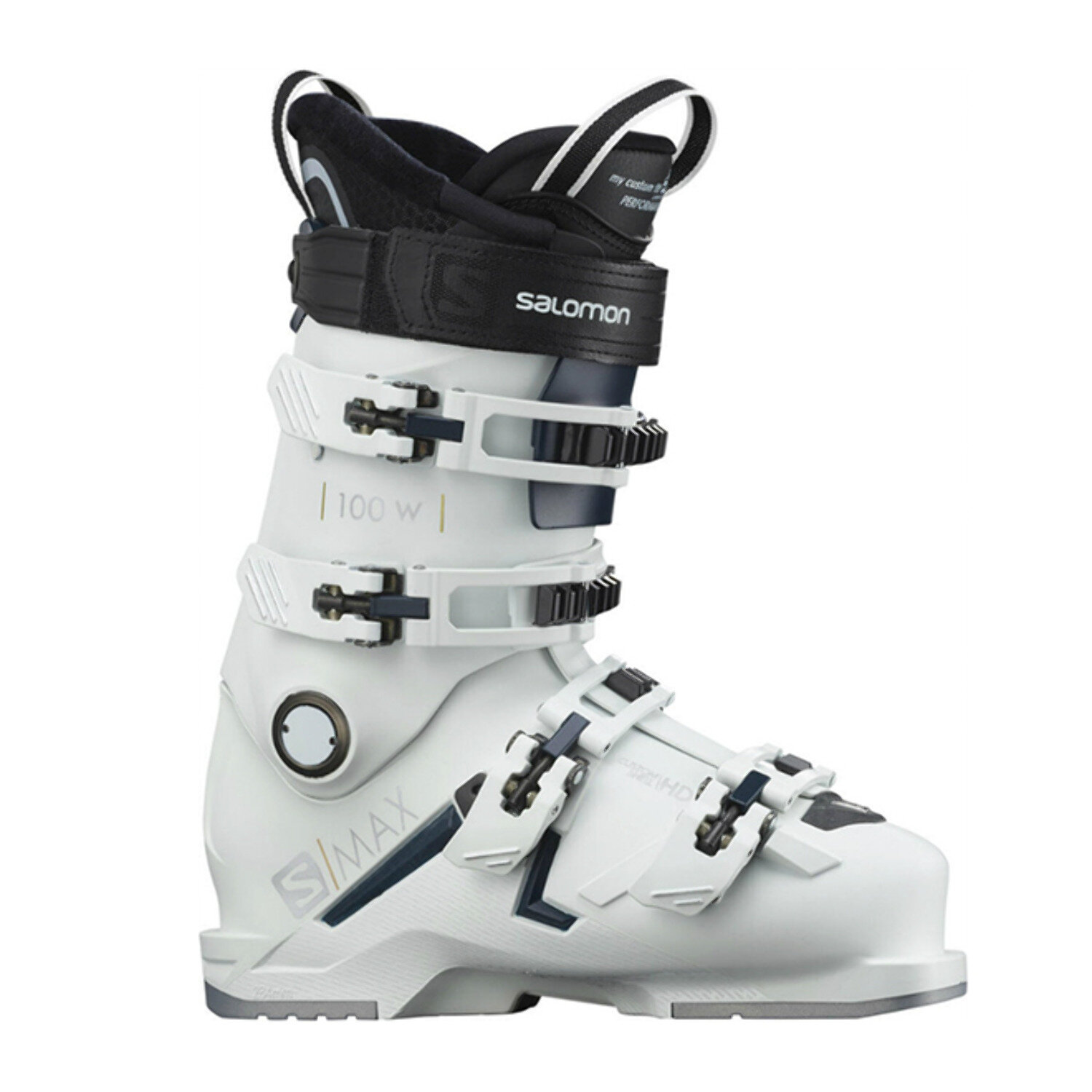 Горнолыжные ботинки Salomon S/Max 100 W White/Petrol Blue