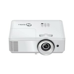 Проектор exell exd201w. технология dlp, 3800 ansi, wxga (1280x800), 30 000:1. проекционное отношение 1.54-1.72. цвет белый.