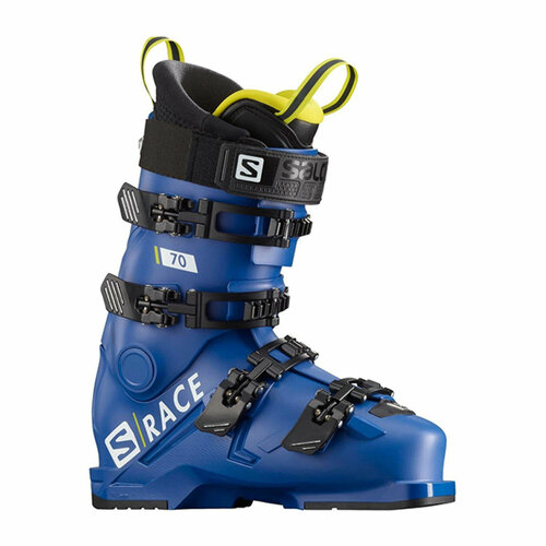 горнолыжные ботинки salomon s max 130 black race blue 19 20 Горнолыжные ботинки Salomon S/Race 70 Race Blue/Acid Green/Black 19/20