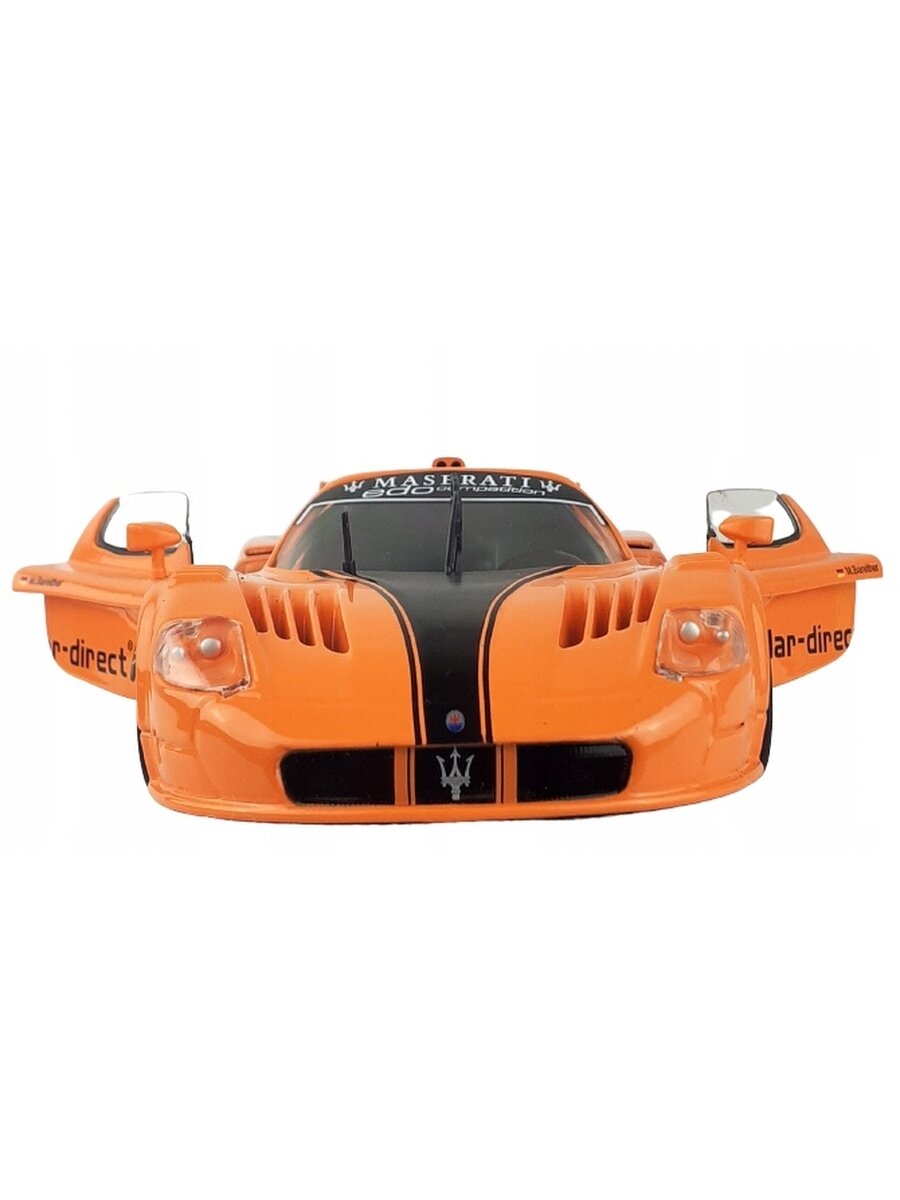 Автомодель Bburago Maserati MC12 1:24, оранжевый (18-21078) - фото №18