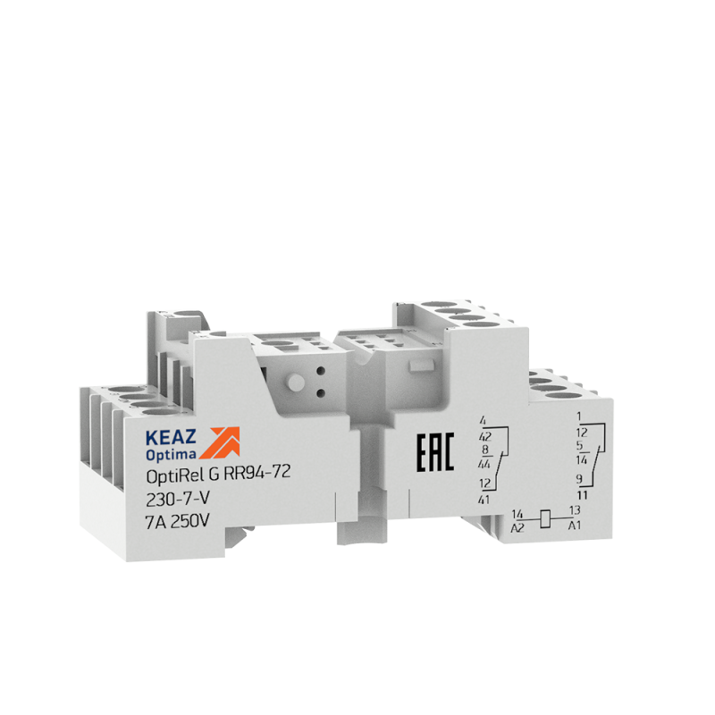 КЭАЗ КЭАЗ Розетка для реле OptiRel G RR94-74-230-7-V КЭАЗ 281171