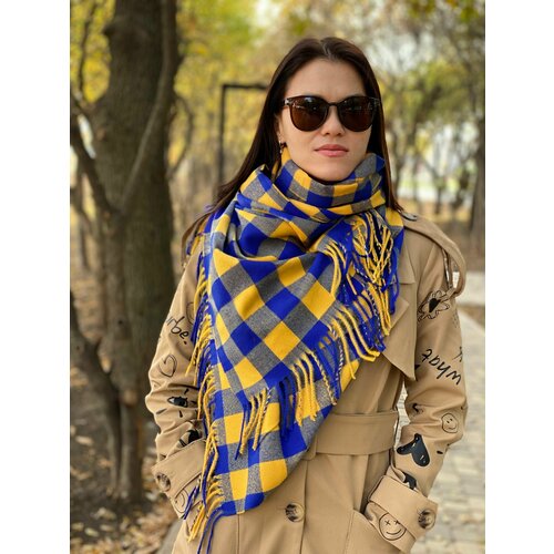 Палантин , 70 см, желтый