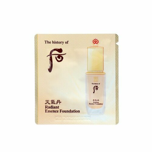 Тональная основа с защитой от солнца The History of Whoo № 21 SPF35, 1 мл (комплект из 24 шт)