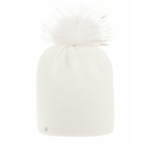Шапка mialt, размер 54-56, белый шапка wolle размер 50 54 белый