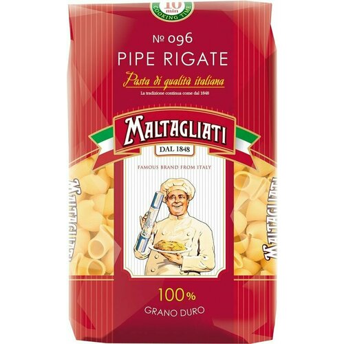 Макаронные изделия Maltagliati Pipe rigate 450г х 2шт