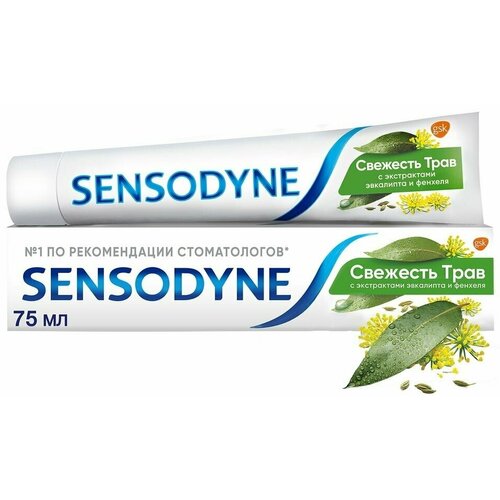 Sensodyne / Зубная паста Sensodyne Свежесть трав для чувствительных зубов 75мл 1 шт