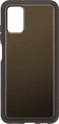 Чехол-накладка Samsung Galaxy A03s Soft Clear Cover чёрный