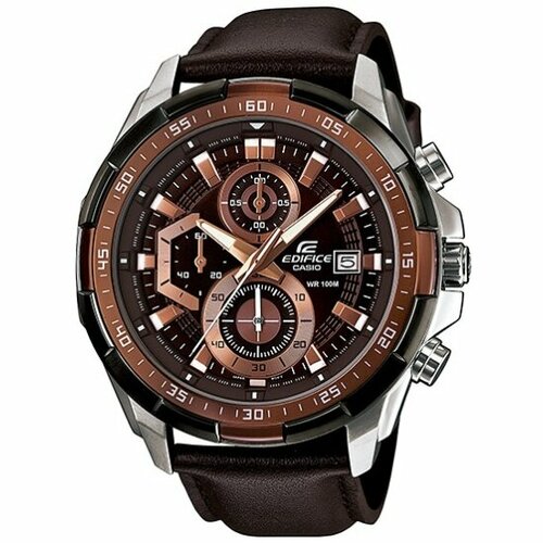 Наручные часы CASIO Edifice EFR-539L-5A, коричневый