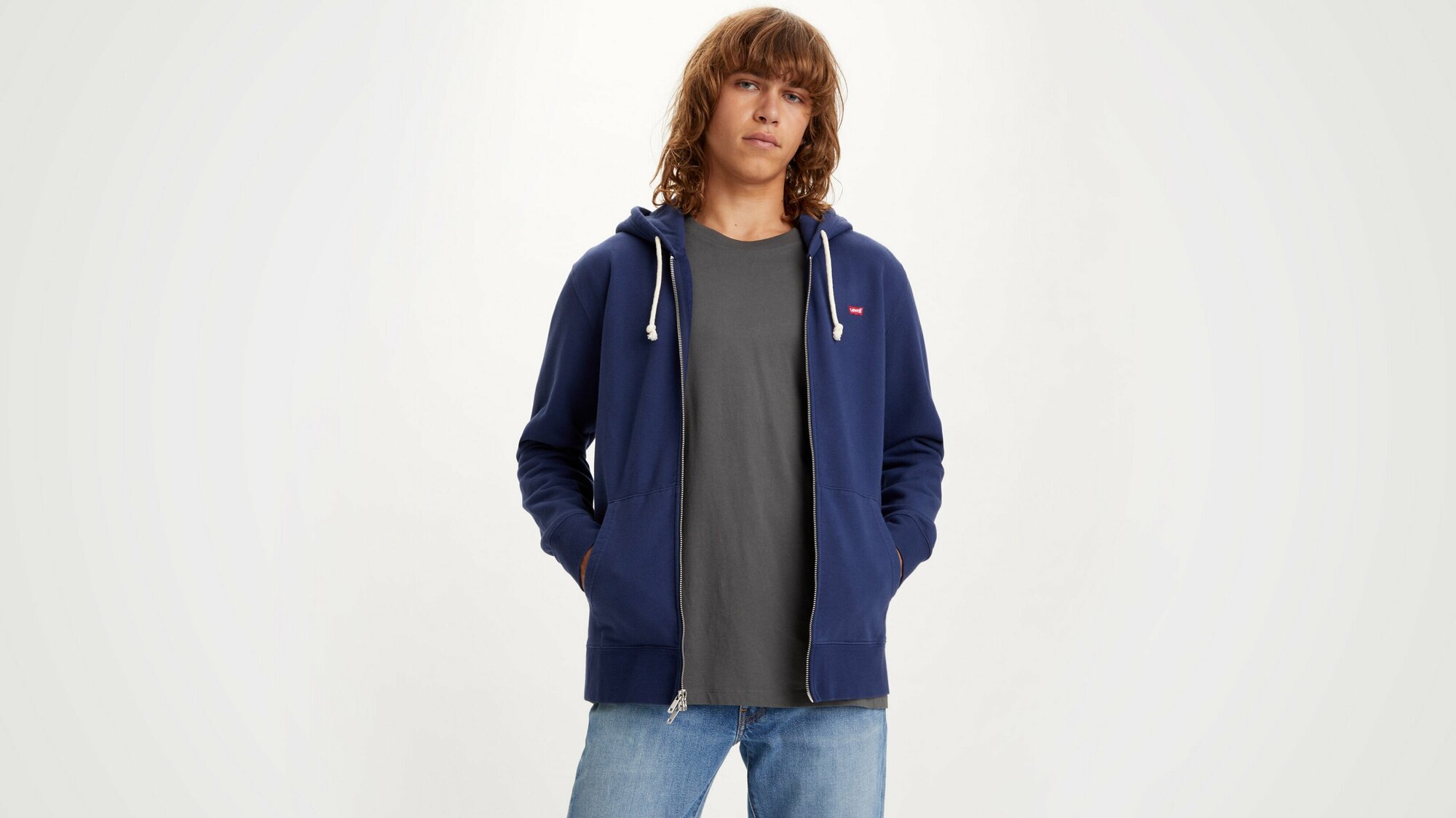 Толстовка Levi's THE ORIGINAL HM ZIP UP