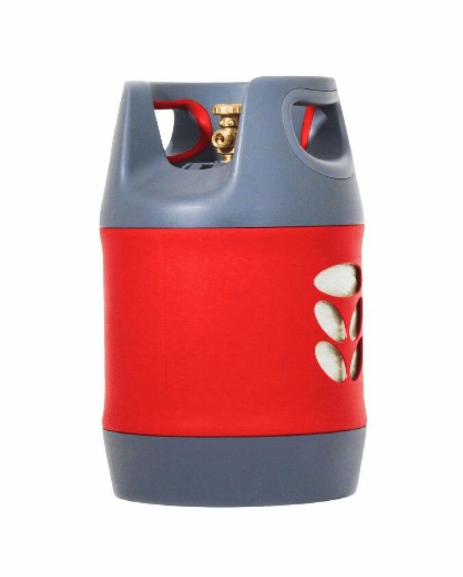 фото Композитный газовый баллон HPC Research Classic 18 ,2 л, без газа, для плитки теплообменника обогревателя палатки дачи туристический походный