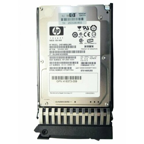 Жесткий диск HP 9FU066-035 146Gb SAS 25 HDD 11945₽
