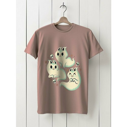 фото Футболка hypnotica, размер 3xl, розовый