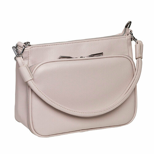 фото Сумка кросс-боди kdl-551, фактура гладкая, серый francoli