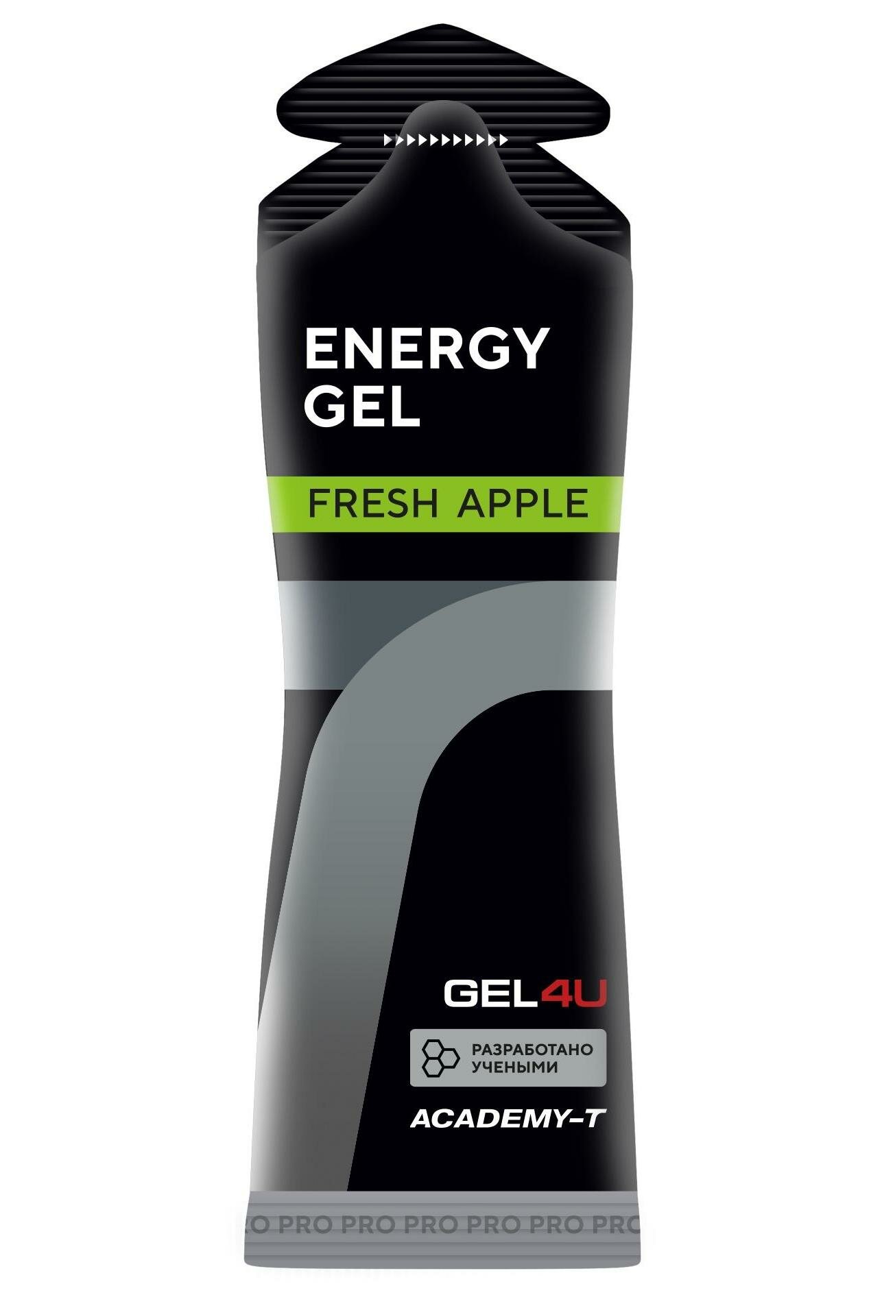 Гель энергетический GEL4U углеводный  вкус Яблоко 60мл