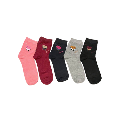 фото Носки , 5 пар, 5 уп., размер 37/41, мультиколор centr podarkov sofiya