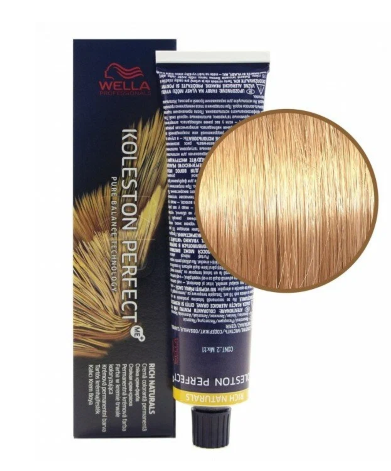 фото Велла / Wella Koleston Perfect Me - Крем-краска для волос 9/3 Очень светлый блонд золотистый 60 мл