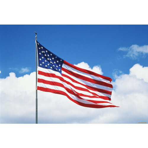 Флаг Соединенных Штатов Америки (США) 90х135 см флаг 135х90 см военное знамя конфедеративних штатов америки gorolla