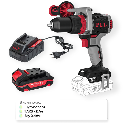 Шуруповерт для зимней рыбалки аккумуляторный бесщеточный PSB20H-13C SOLO PIT без кейса АКБ 4Ач ЗУ 1255000₽