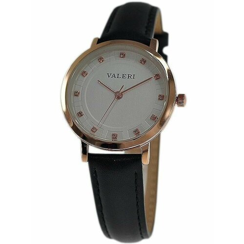 фото Наручные часы valeri, черный, коричневый