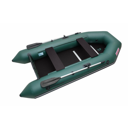 Лодка надувная ПВХ под мотор ROGER Standart-M 2800, лодка роджер с жестким дном (зеленый) лодка пвх под мотор барс 2800 скк зеленый
