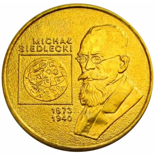 2 злотых 2001 Польша, Польские путешественники - Михал Седлецкий польша 50 злотых 1983 польские ученые игнатий лукашевич