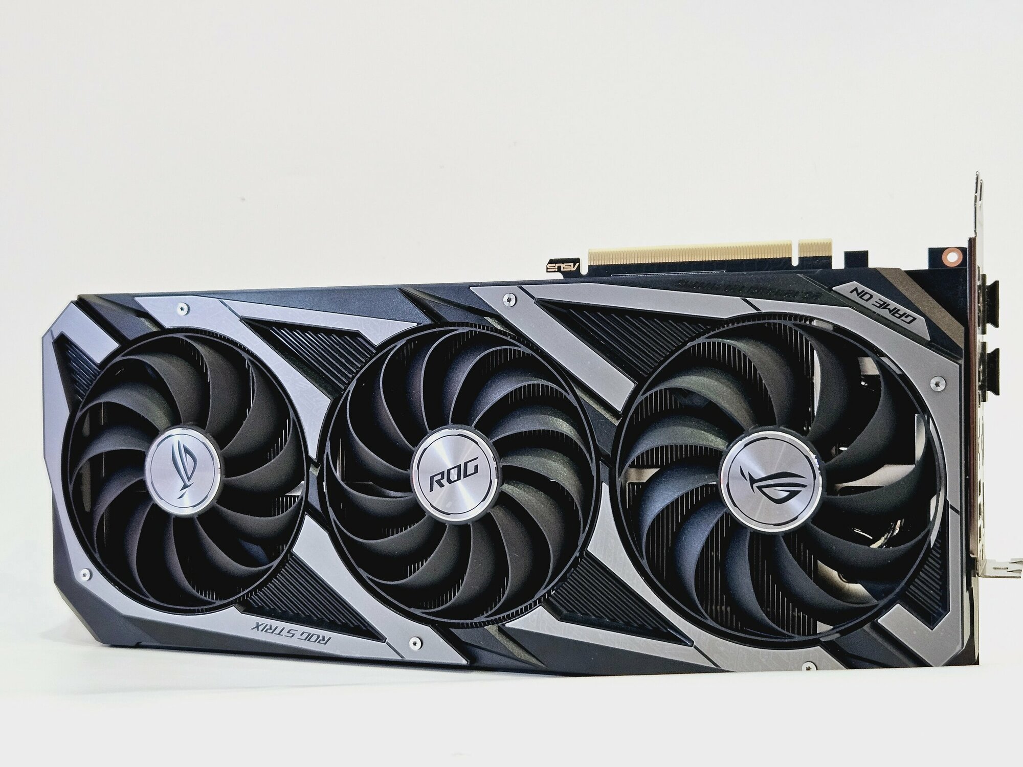 Видеокарта ASUS GeForce RTX 3060 Ti ROG Strix V2 8GB (LHR) [ROG-STRIX ...