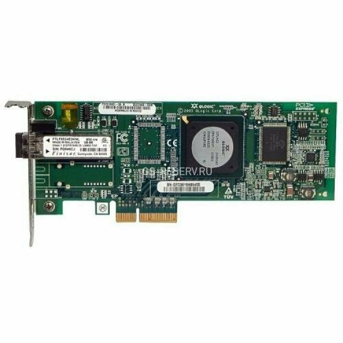 Сетевой адаптер Sun QLogic QLE2460-SUN 4Gb PCIe 4X FC HBA (375-3355-02) контроллеры ibm контроллер 39r6592 ibm qlogic 4gb qle2460 4gb single fc hba