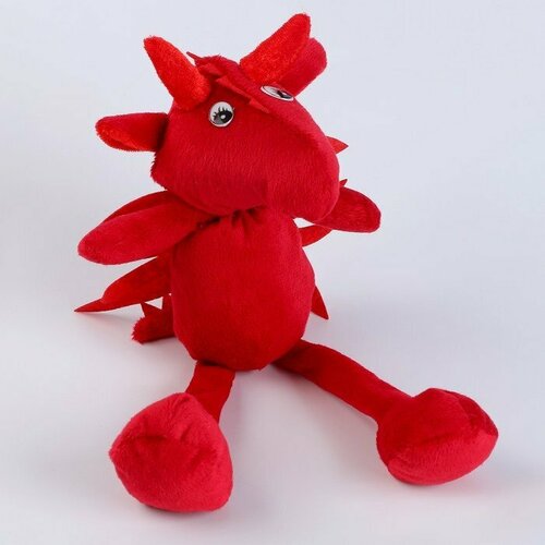 Мягкая игрушка «Дракон», 28 см, цвет микс (комплект из 7 шт)