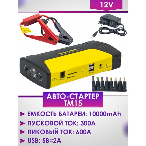 Купить Зарядно пусковое устройство для автомобиля, Авто-Стартер TM15 ...