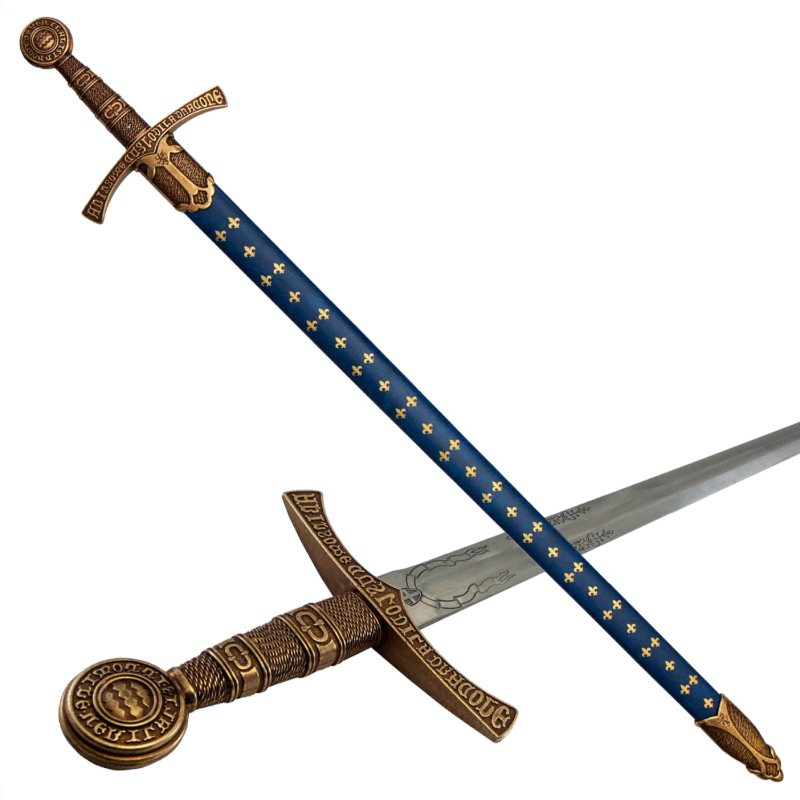 Средневековый меч ножнах, Франция