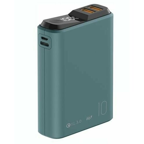 Портативный аккумулятор Olmio QS-10 зеленый 314000₽
