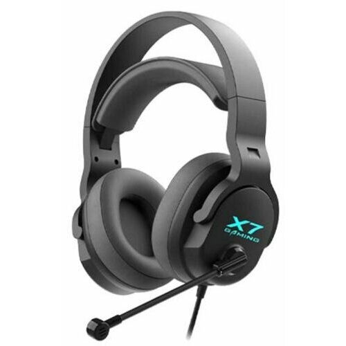 Проводная гарнитура A4Tech XH-720p черный 371700₽