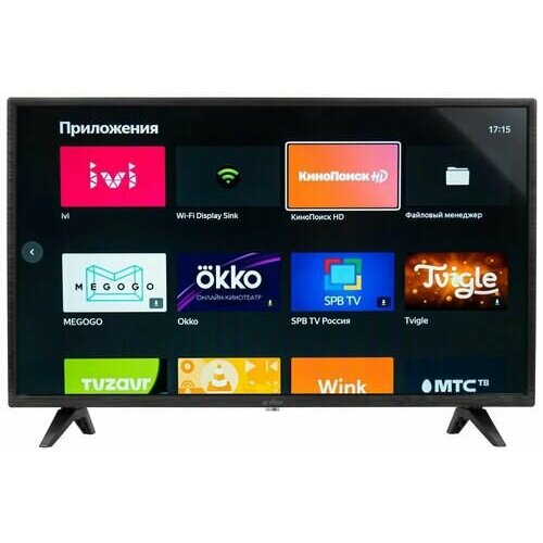 32 81 см Телевизор LED Aceline 32HHY1 черный 2356200₽