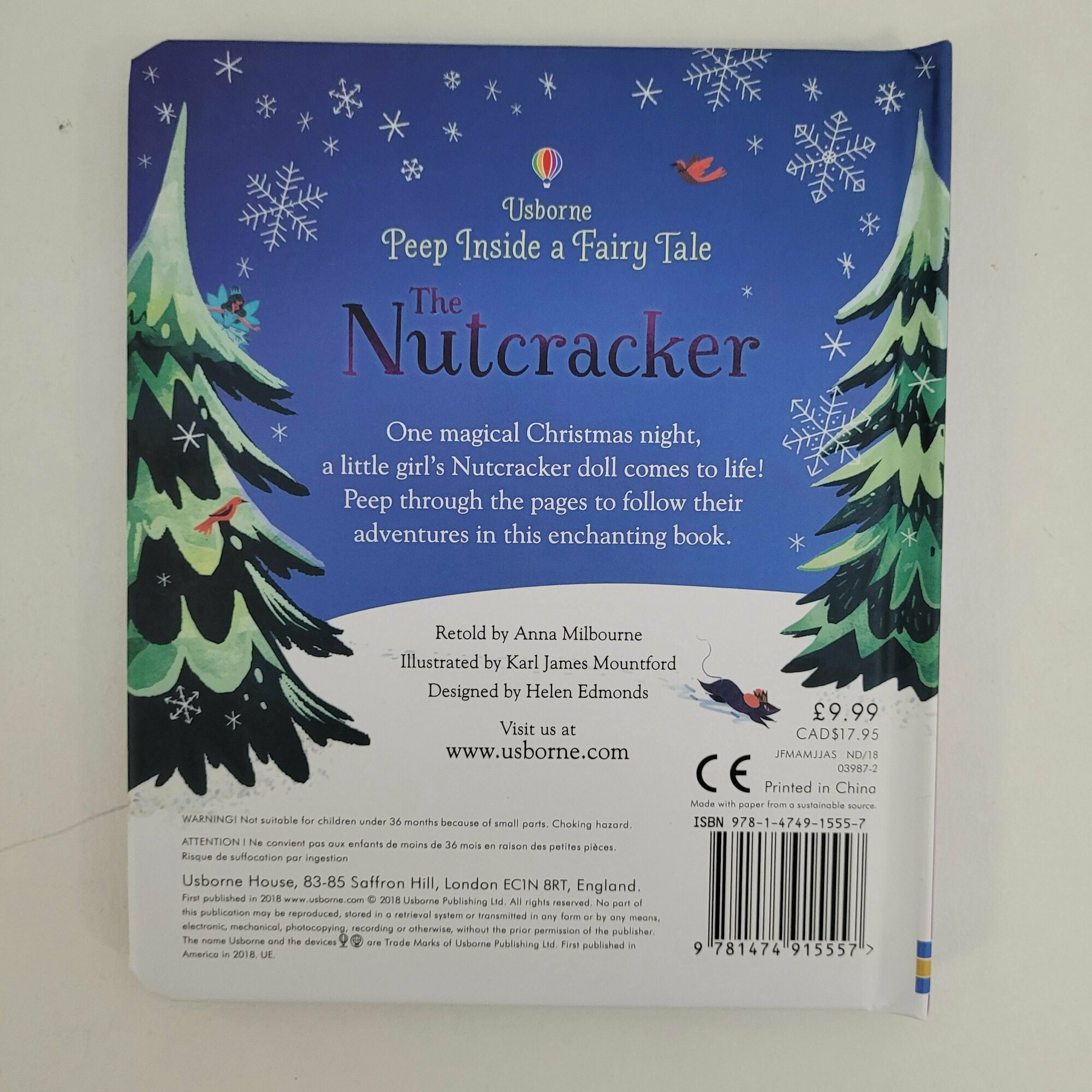 Peep Inside a Fairy Tale: The Nutcracker (board bk) - фото №9
