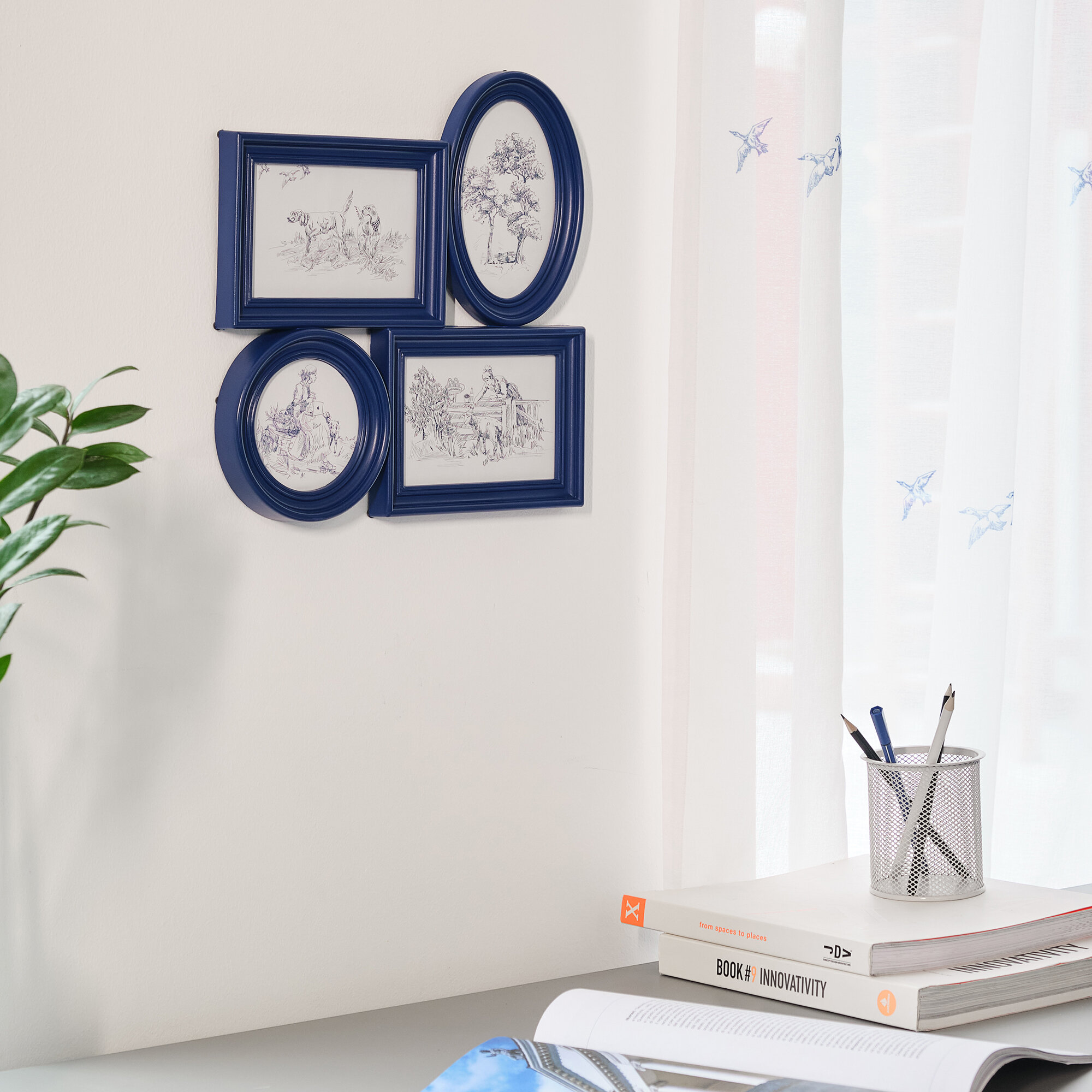 фото Фоторамка Klassika 2.0; цвет красный ; размер 32х32х2см