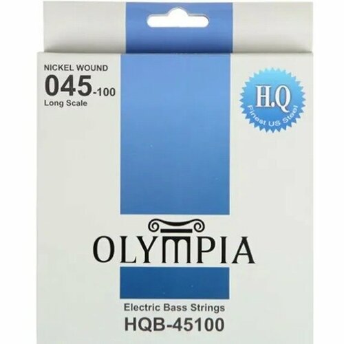 Струны для бас-гитары Olympia HQB45100 комплект струн для бас гитары olympia ebs450