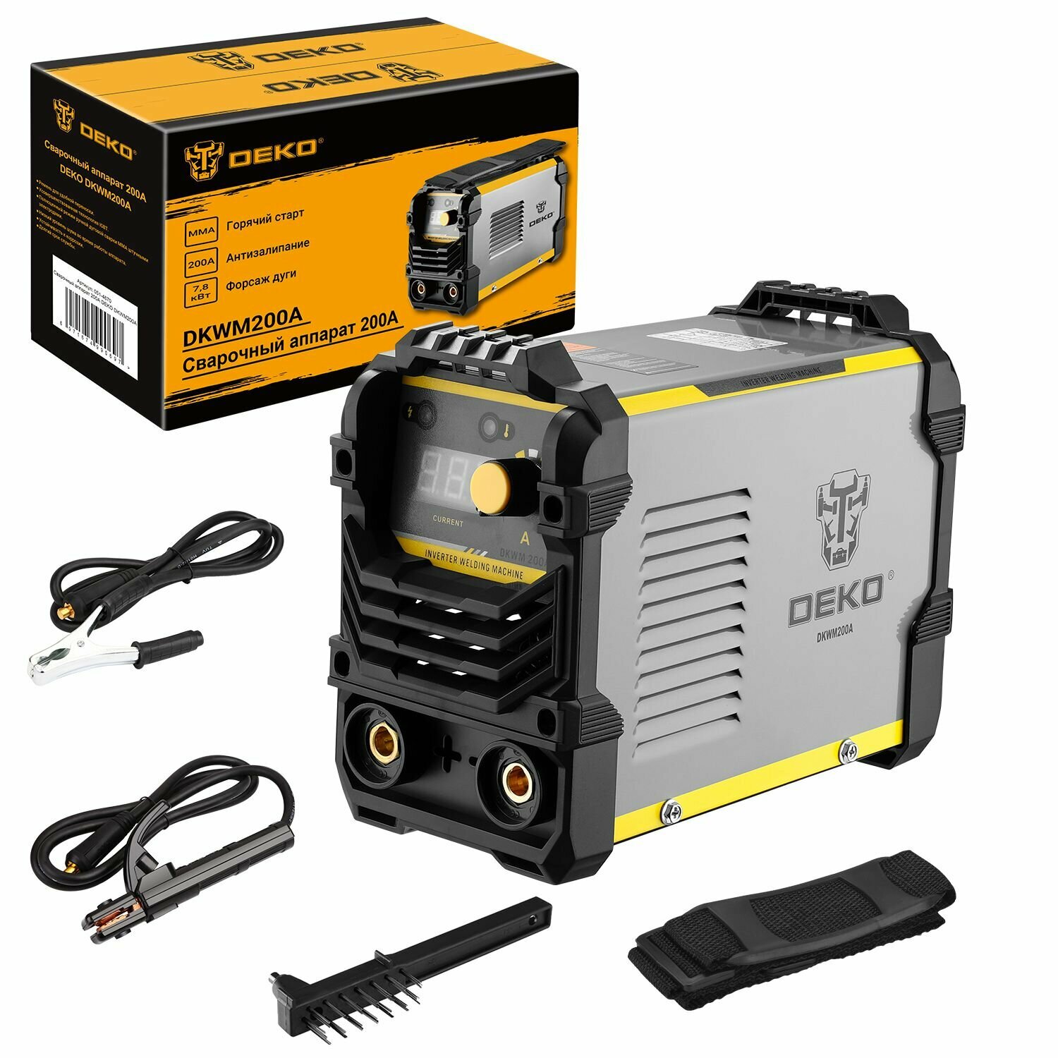 Сварочный аппарат 200А DEKO DKWM200A