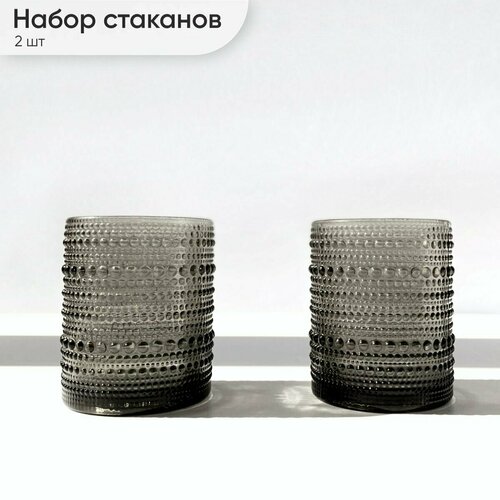 Набор граненых стаканов 350 мл 2 шт, Chasha