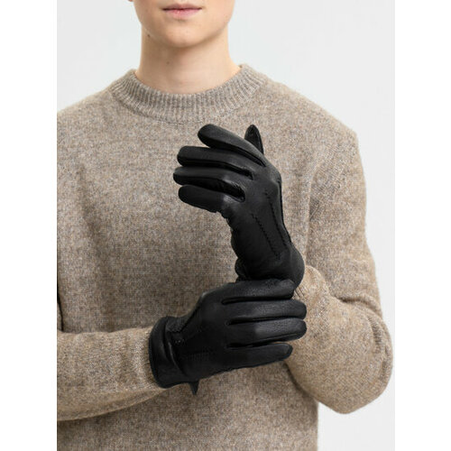 фото Мужские зимние перчатки из кожи, размер 11,5 veniram shop