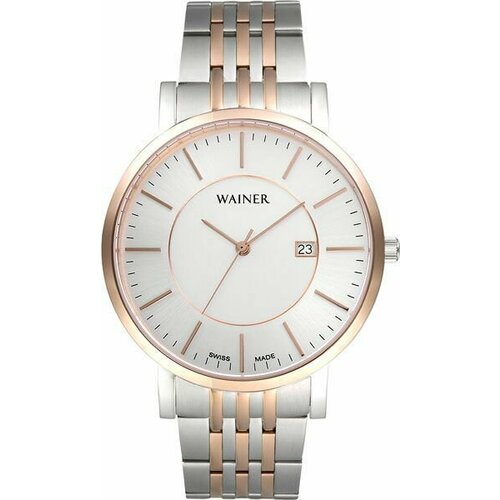 фото Наручные часы wainer, белый, серебряный
