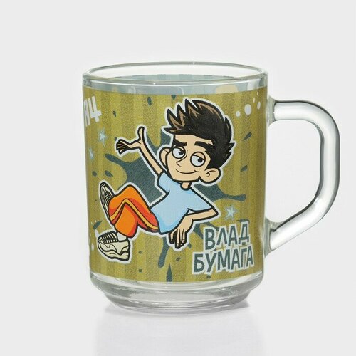 ND PLAY Кружка стеклянная «Влад А4», 230 мл