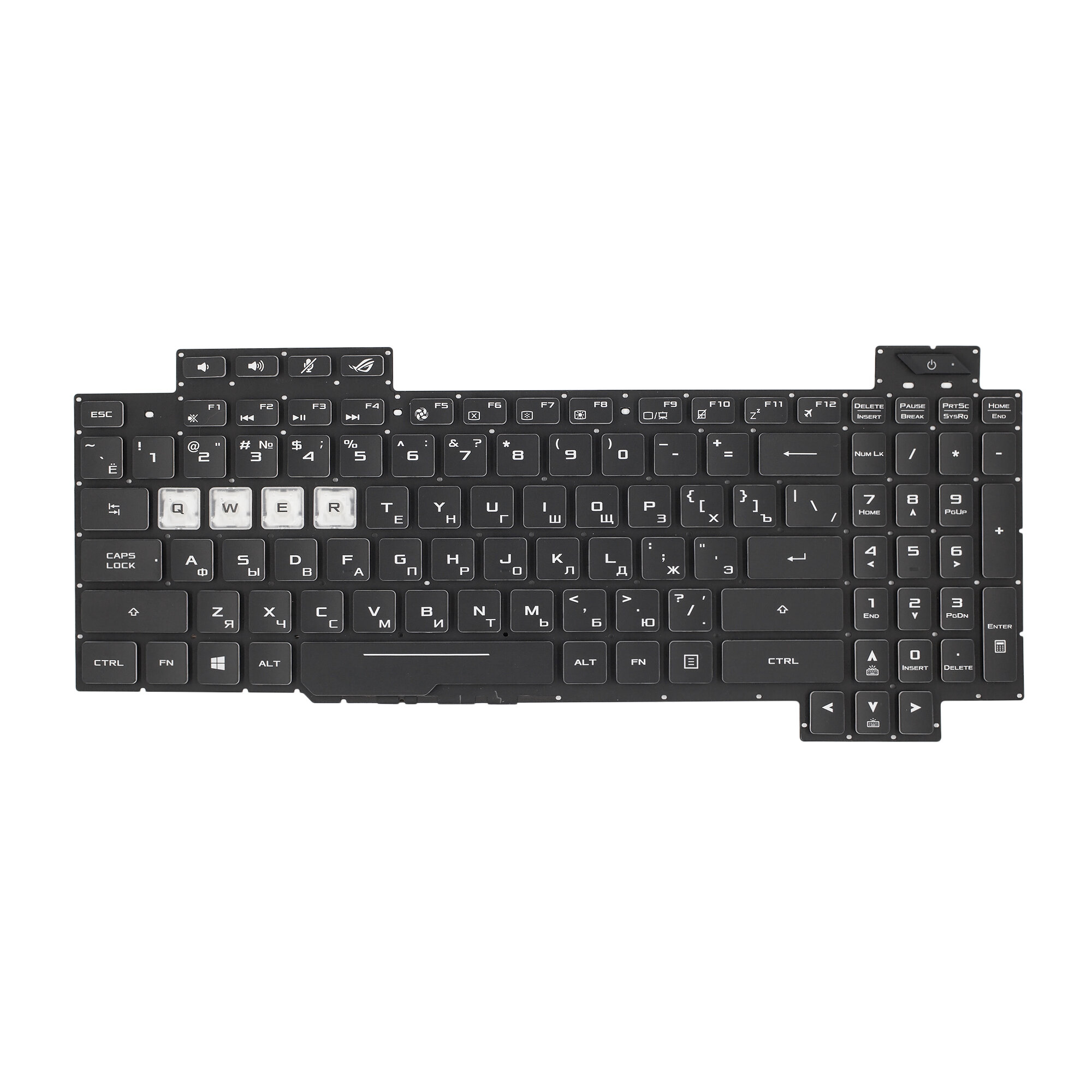 Клавиатура с RGB подсветкой для ноутбука Asus ROG Strix gl504gv / gl504gw / gl504gm / gl504gs