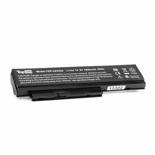 Аккумулятор для ноутбука Lenovo X230-4S1P. 14.8V 2600mAh. PN: 0A36305 аккумуляторная батарея аккумулятор 0a36283 для ноутбука ibm lenovo thinkpad x220 x220i x220s x230 4400 5200mah