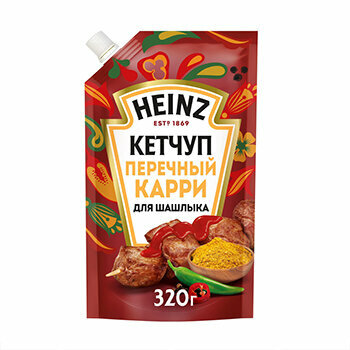 Кетчуп Heinz перечный карри