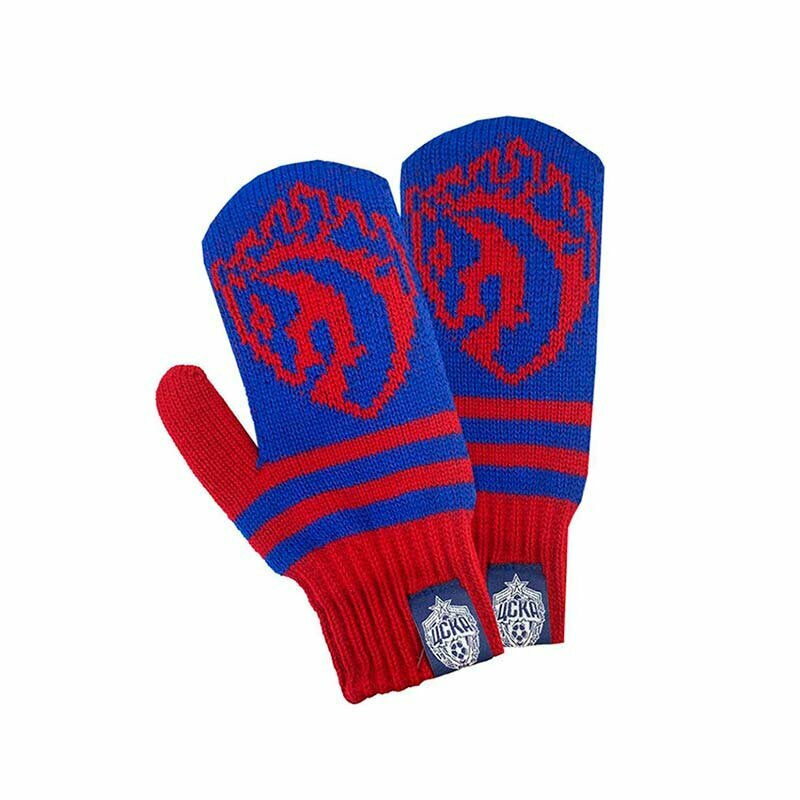 фото Варежки ЦСКА красный/синий