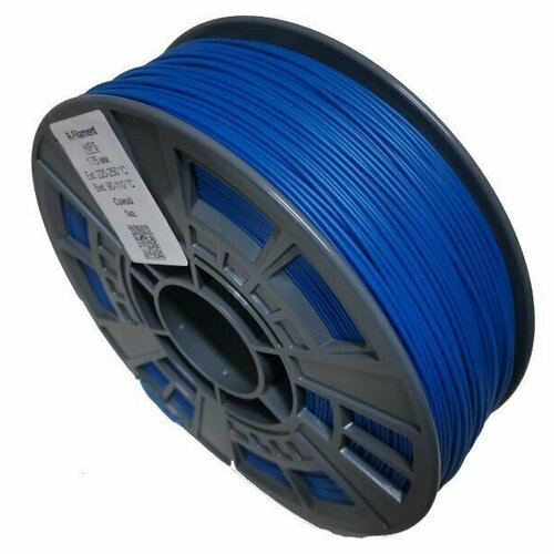 Пластик для 3D принтера HIPS синий - R-filament 1.75 мм. 1 кг.