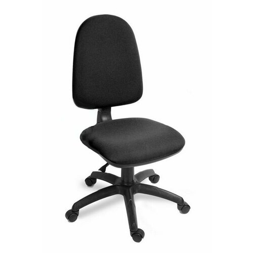 Компьютерное офисное кресло Мирэй Групп престиж без подлокотников ПК, Ткань, Черное