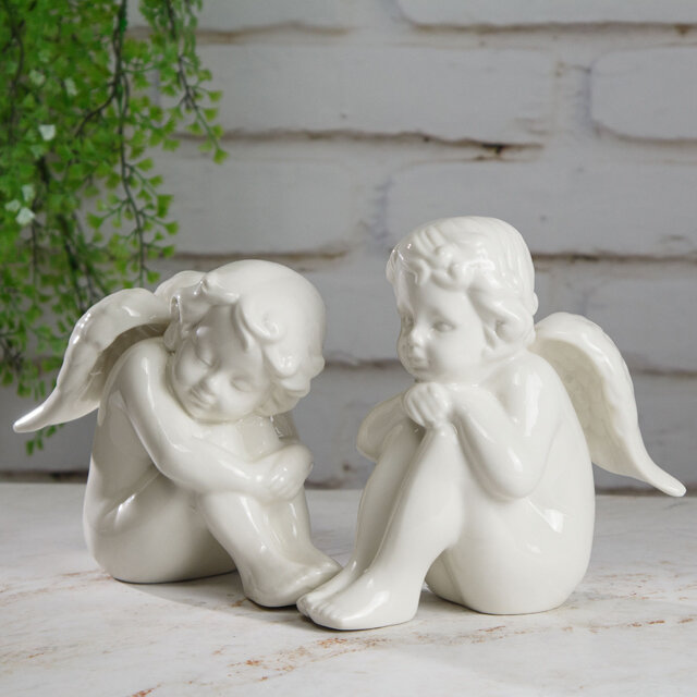 Boltze Набор декоративных фигурок Ангелы Равенны 16-17 см, 2 шт *